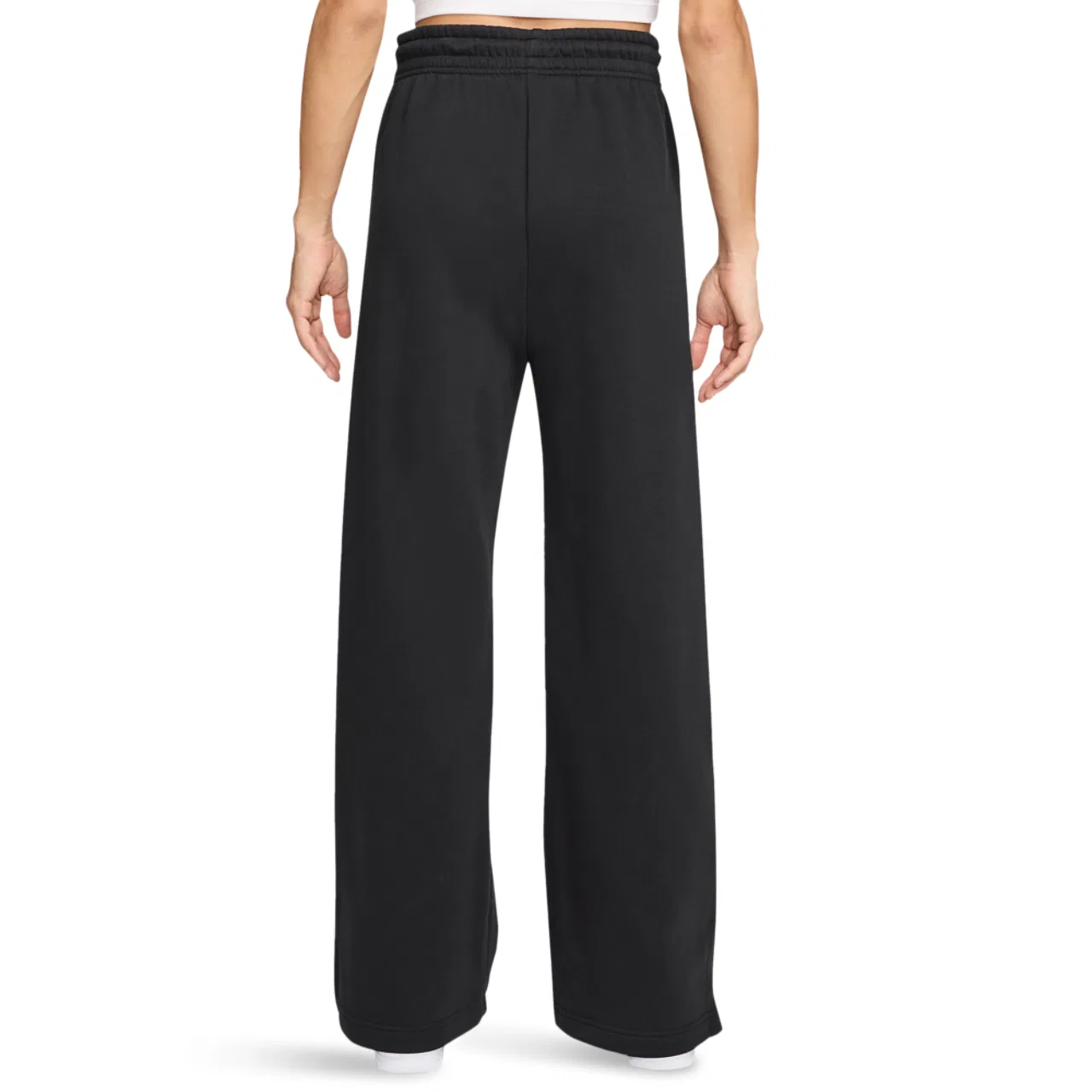 Женские брюки Phoenix Fleece High Rise Nike, цвет Black/Sail — фото 2