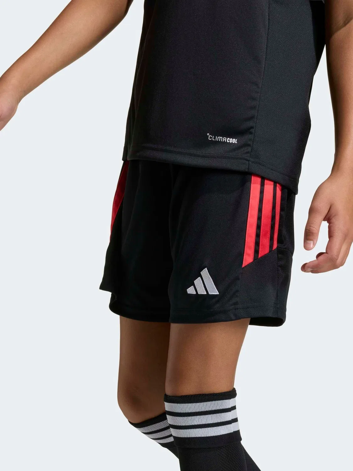 Футбольная джерси Tiro 26 League adidas, черный/оранжевый — фото 3