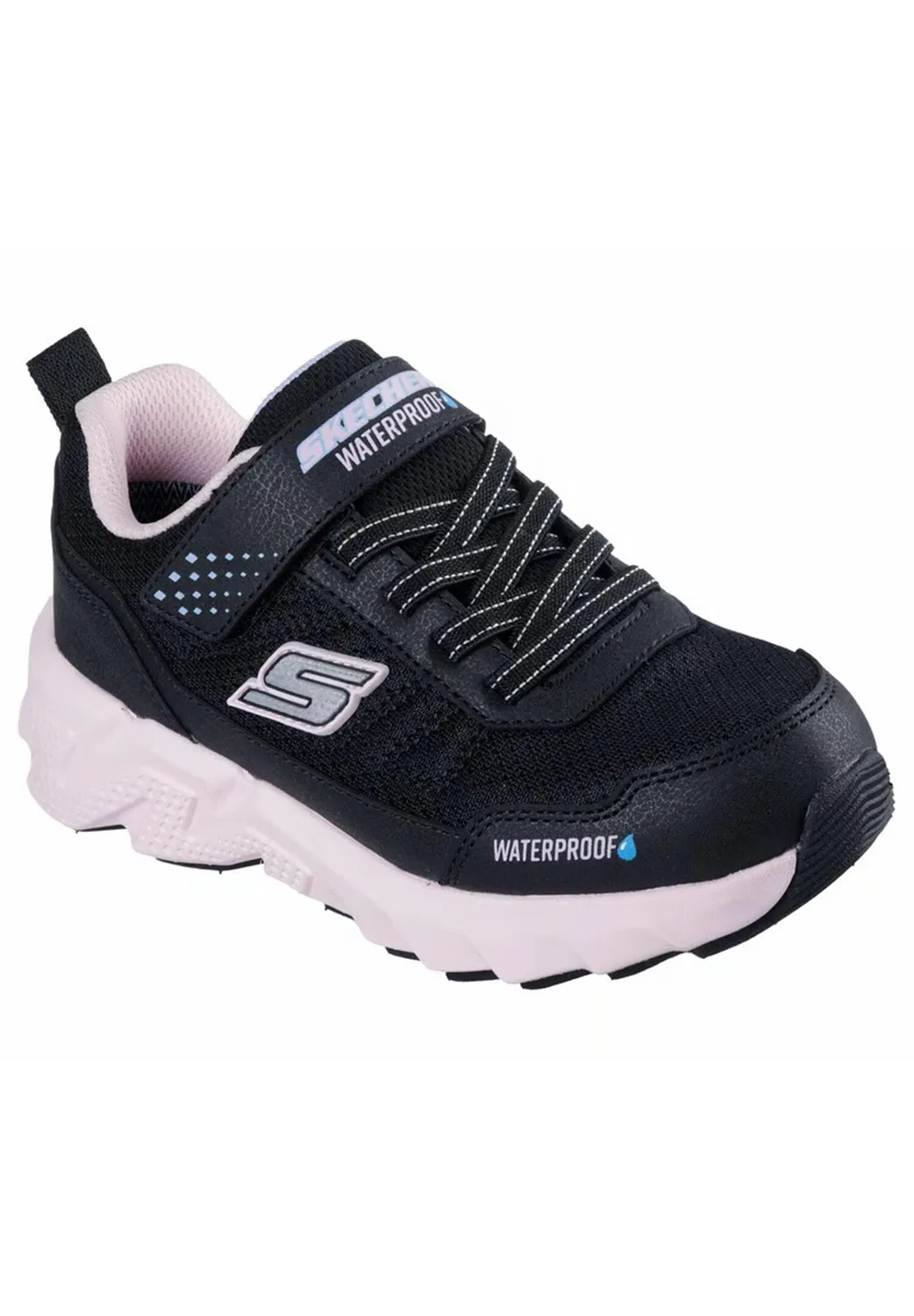Детские кроссовки для девочек водонепроницаемые Camp Rage Skechers, Schwarz