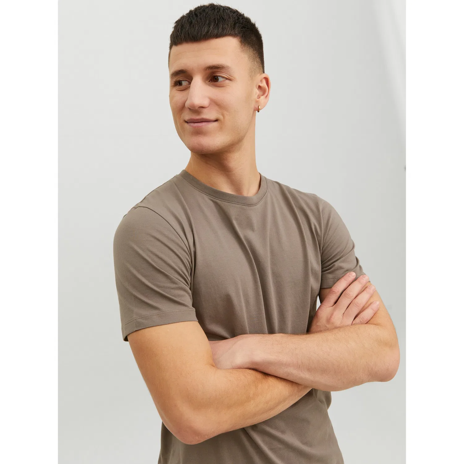 Детская хлопковая джерси футболка с круглым вырезом Jack & Jones, Falcon — фото 4