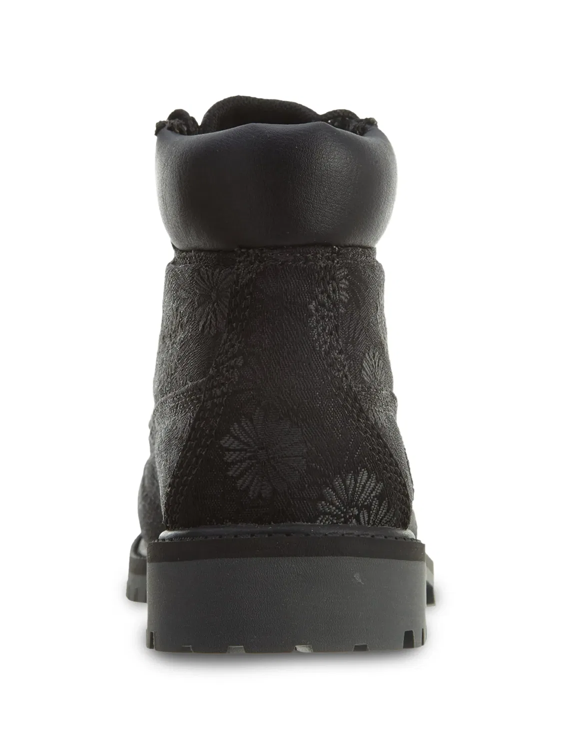 Ботинки с цветочным принтом Timberland Kids, черный — фото 2