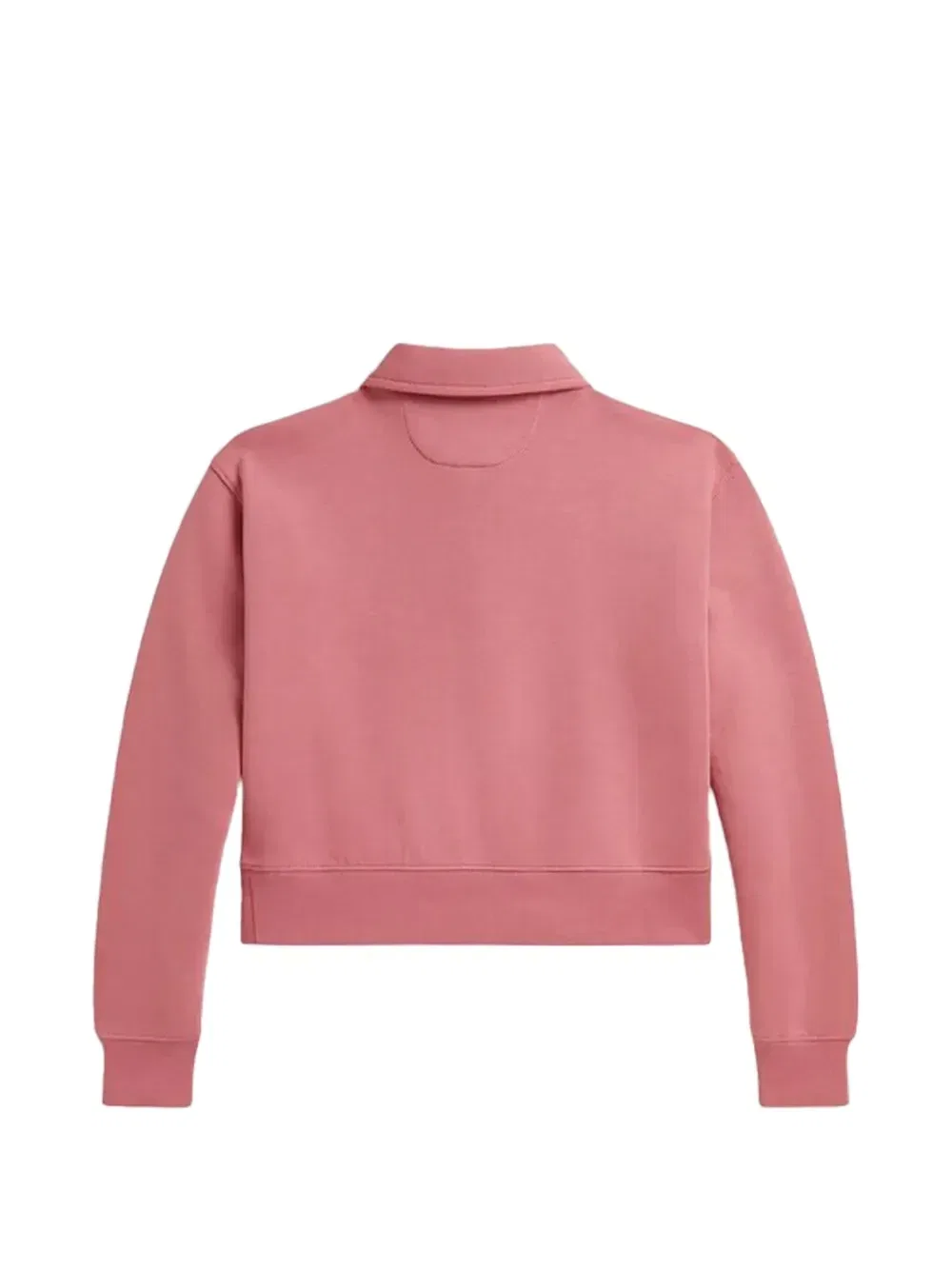 Свитшот на молнии до середины груди Polo Ralph Lauren Kids, розовый — фото 2