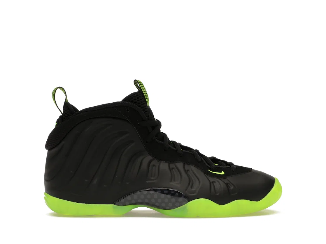 Детские кроссовки Lifestyle с принтом Nike Little Posite One Nike, Black/Volt