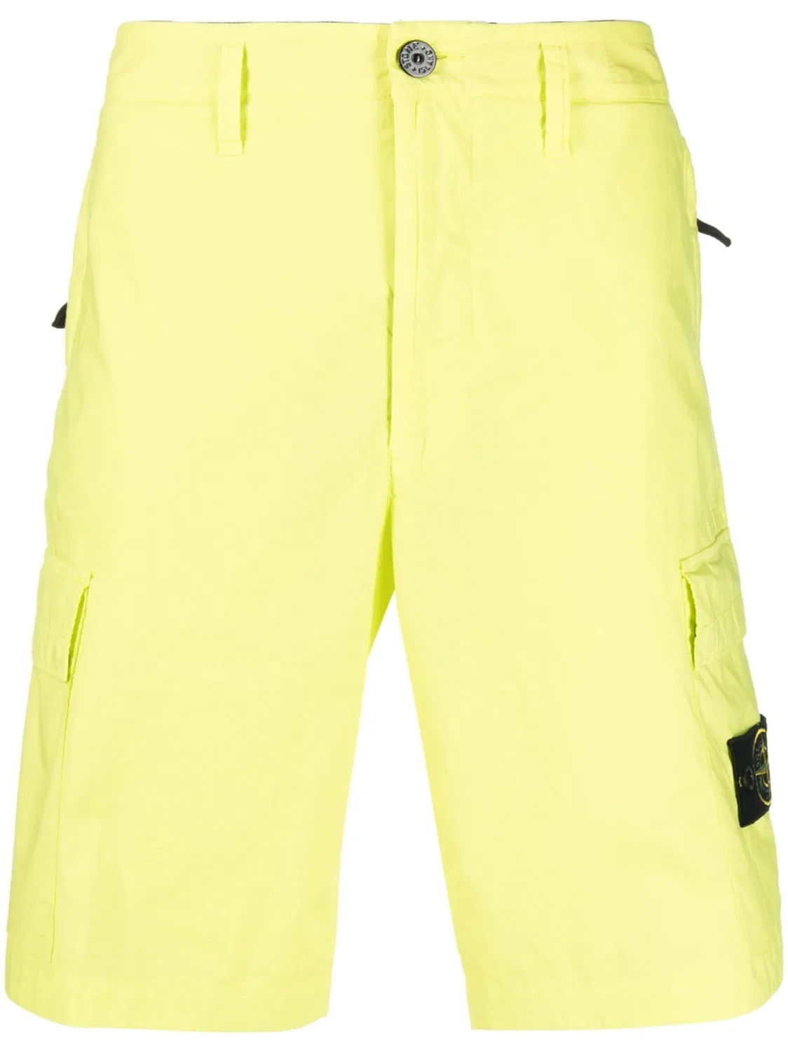 Шорты-карго с логотипом компаса Stone Island, зеленый