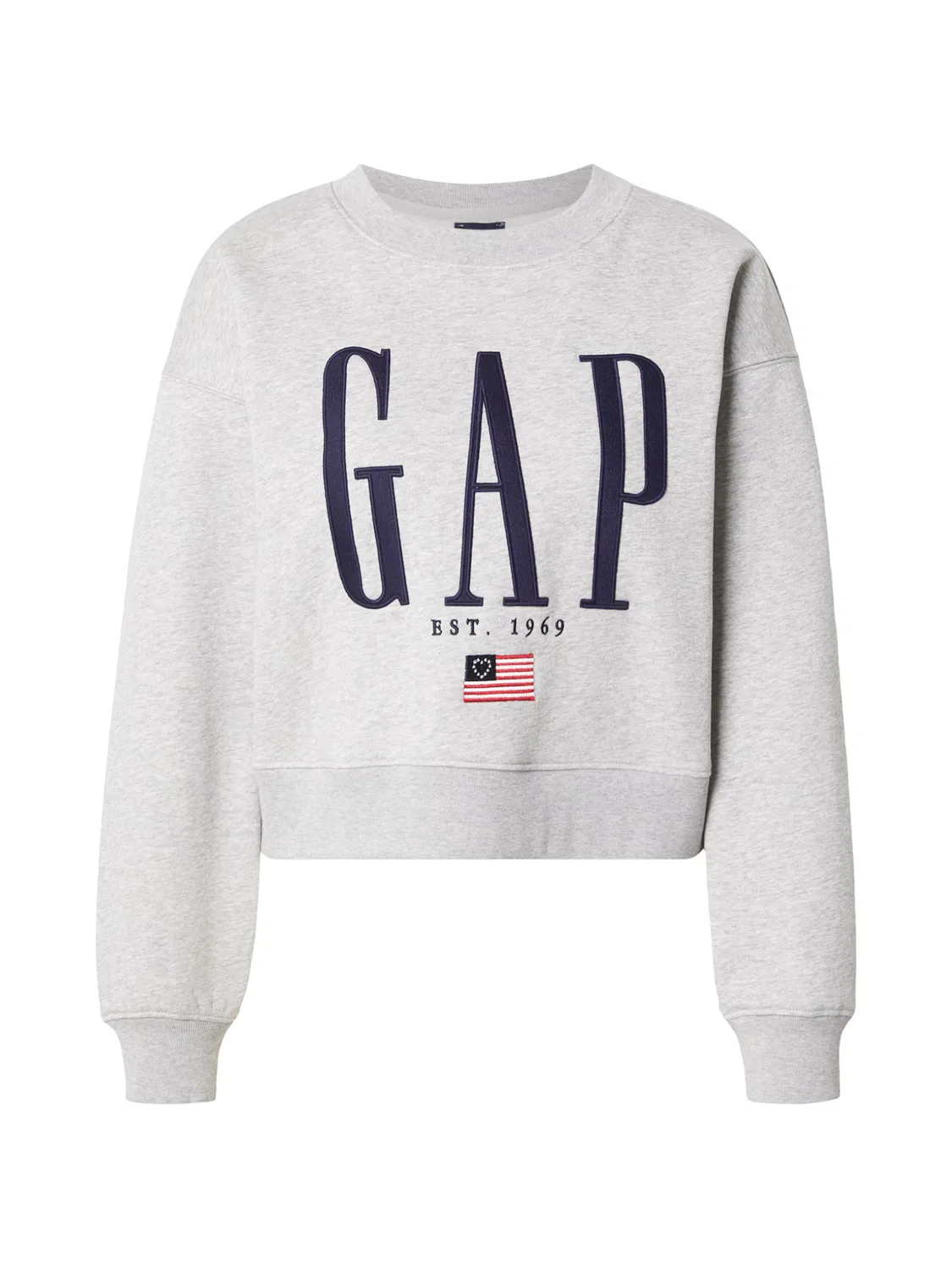 Толстовка Gap серого цвета