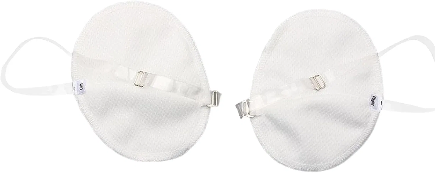 Подмышечные прокладки от пота, 1 пара, Cotton, Oshhni, 13.5x10 см, Белый