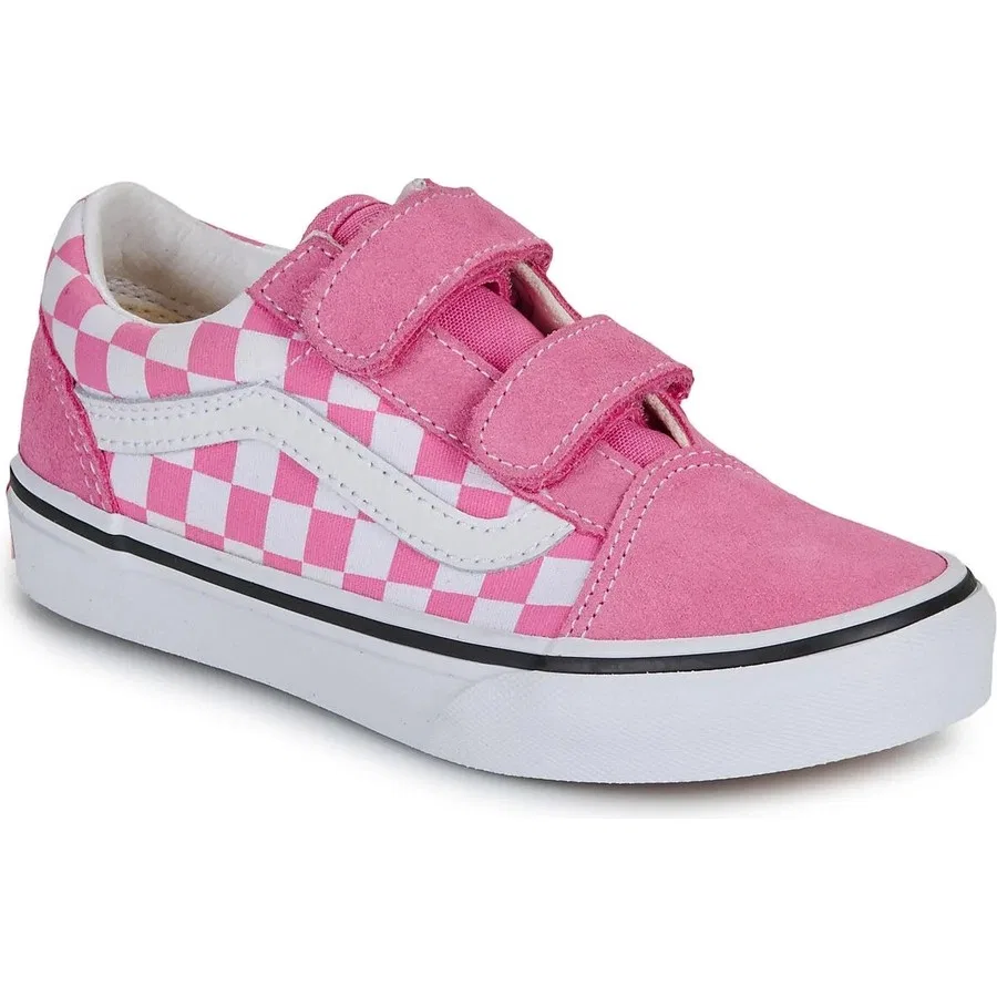 Детские кроссовки Vans Old Skool V, Розовый — фото 2