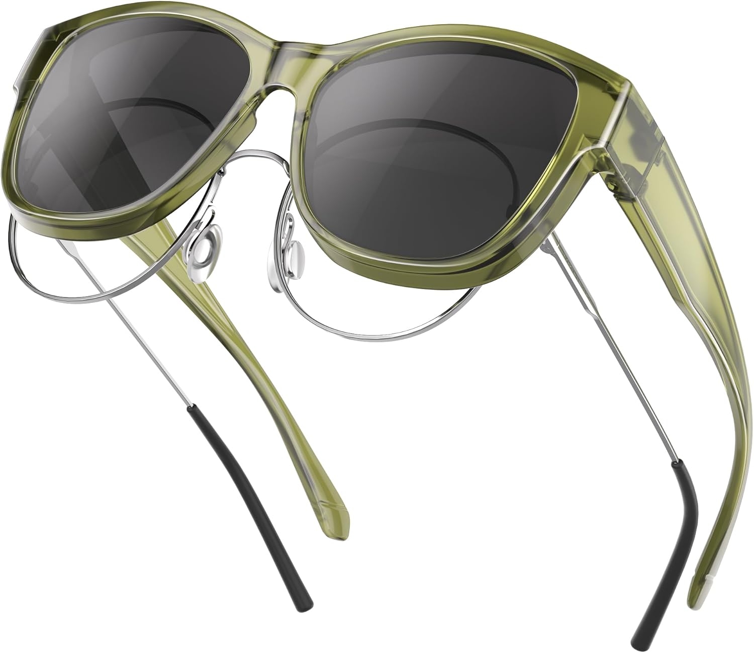 

Женские солнцезащитные очки с поляризованным покрытием, обеспечивающие комфорт и защиту от УФ-излучения, идеально подходят для вождения. Модель имеет облегающий силуэт и обеспечивает стильную защиту от солнца kunchu, Green