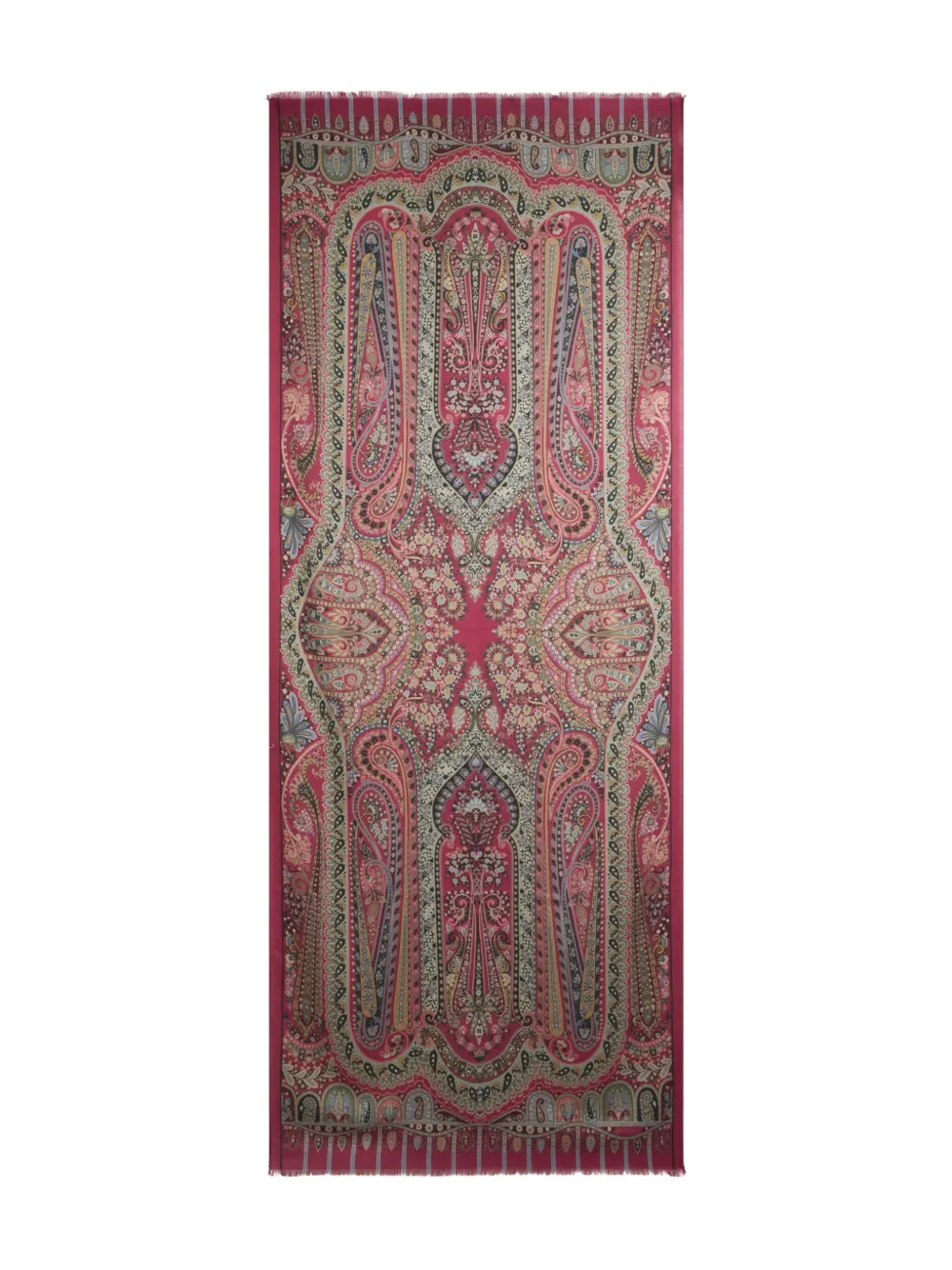 

Шарф с принтом пейсли ETRO, розовый