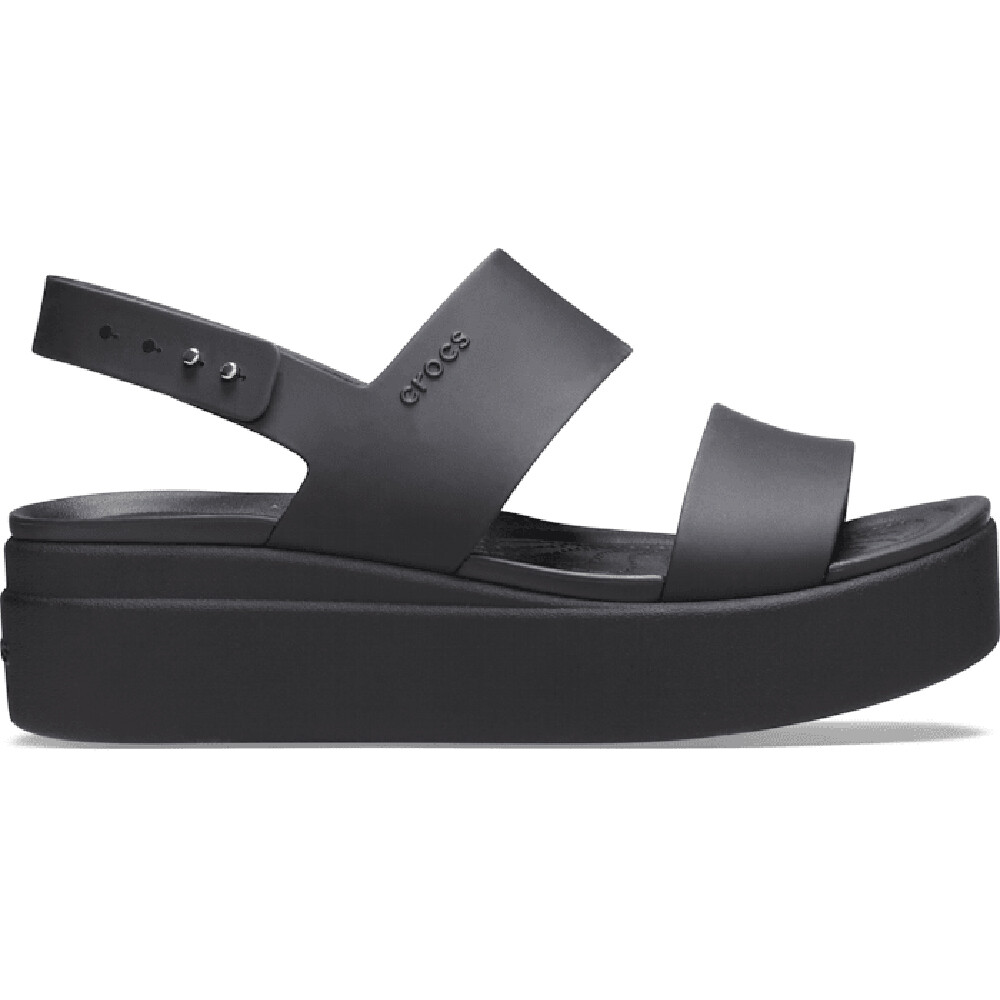 Босоножки Crocs Brooklyn Low Wedge, черный