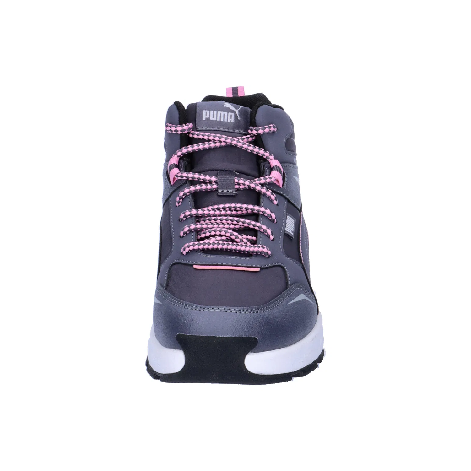 Детские кроссовки с высоким верхом Evolve Trail Jr Puma, Grau — фото 3