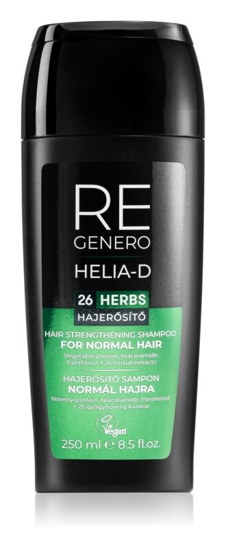 

Укрепляющий шампунь для нормальных волос Helia-D Regenero