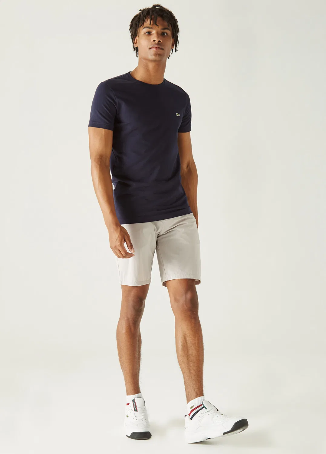 Футболка Slim Fit Lacoste, темно-синий — фото 3