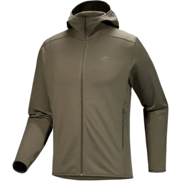 Мужской легкий флисовый худи Kyanite Lightweight Arcteryx, Vintage Green/TATSU