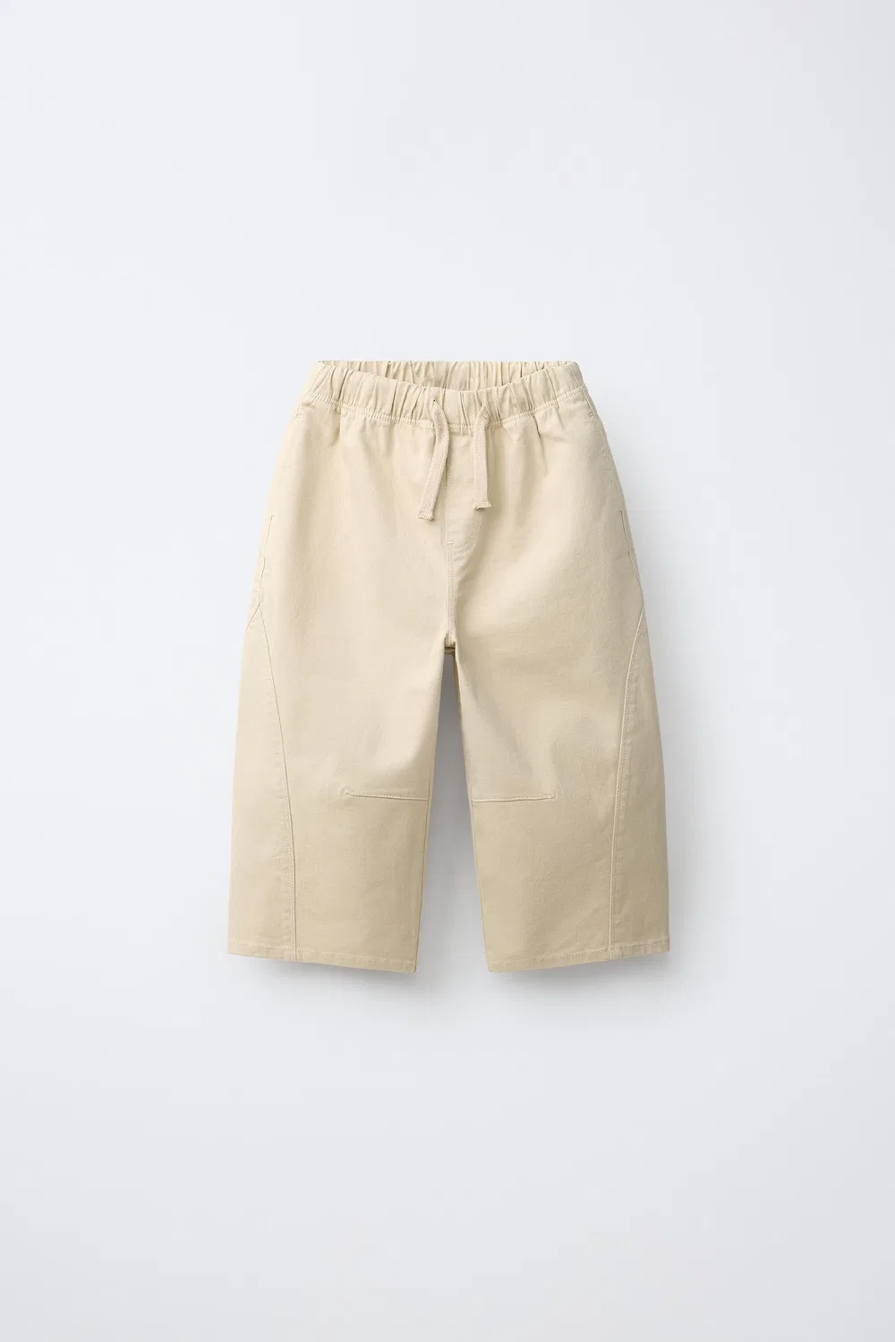 Свободные брюки ZARA, Light beige
