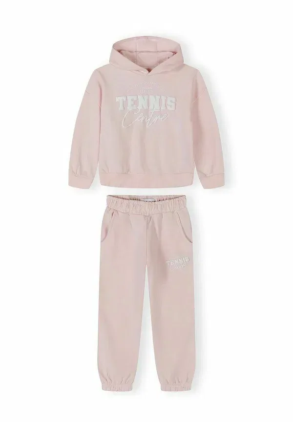 Спортивный костюм из футера, джоггеры и худи, Running, Minoti, Light Pink, светло-розовый — фото 3