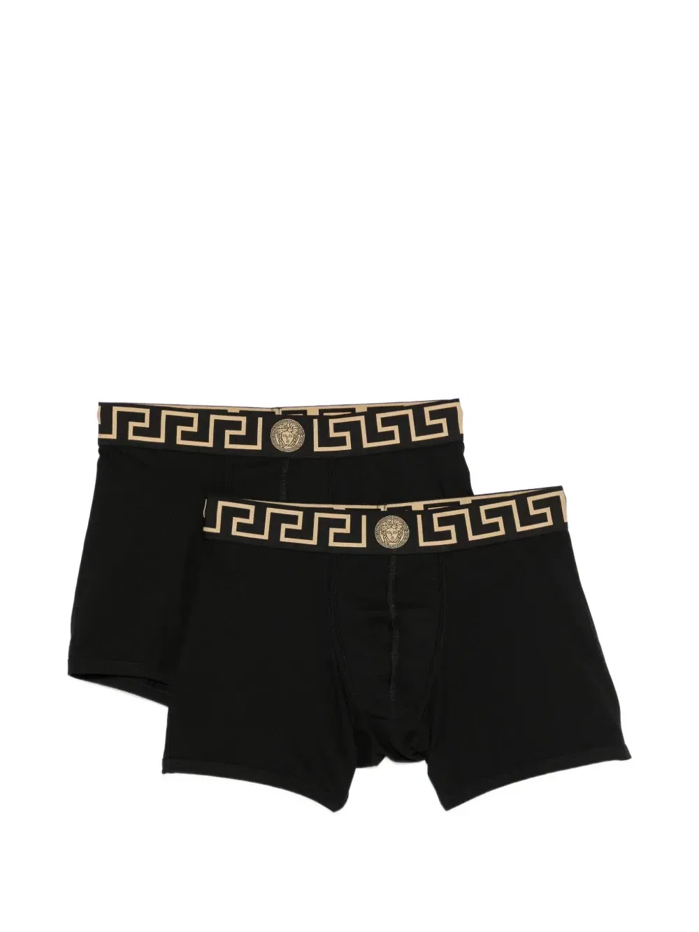 Трусы Greca Medusa (набор из двух) Versace, черный
