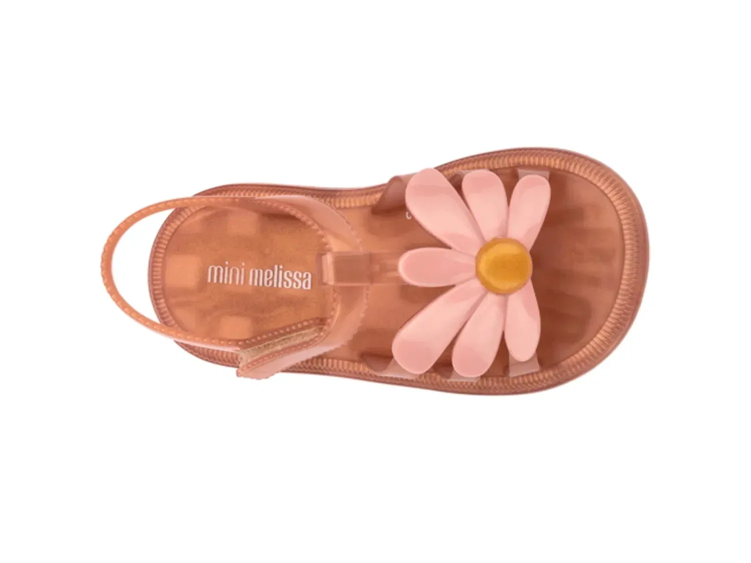 Сандалии Hip Bloomy Jelly, Mini Melissa, темно-коричневые — фото 4