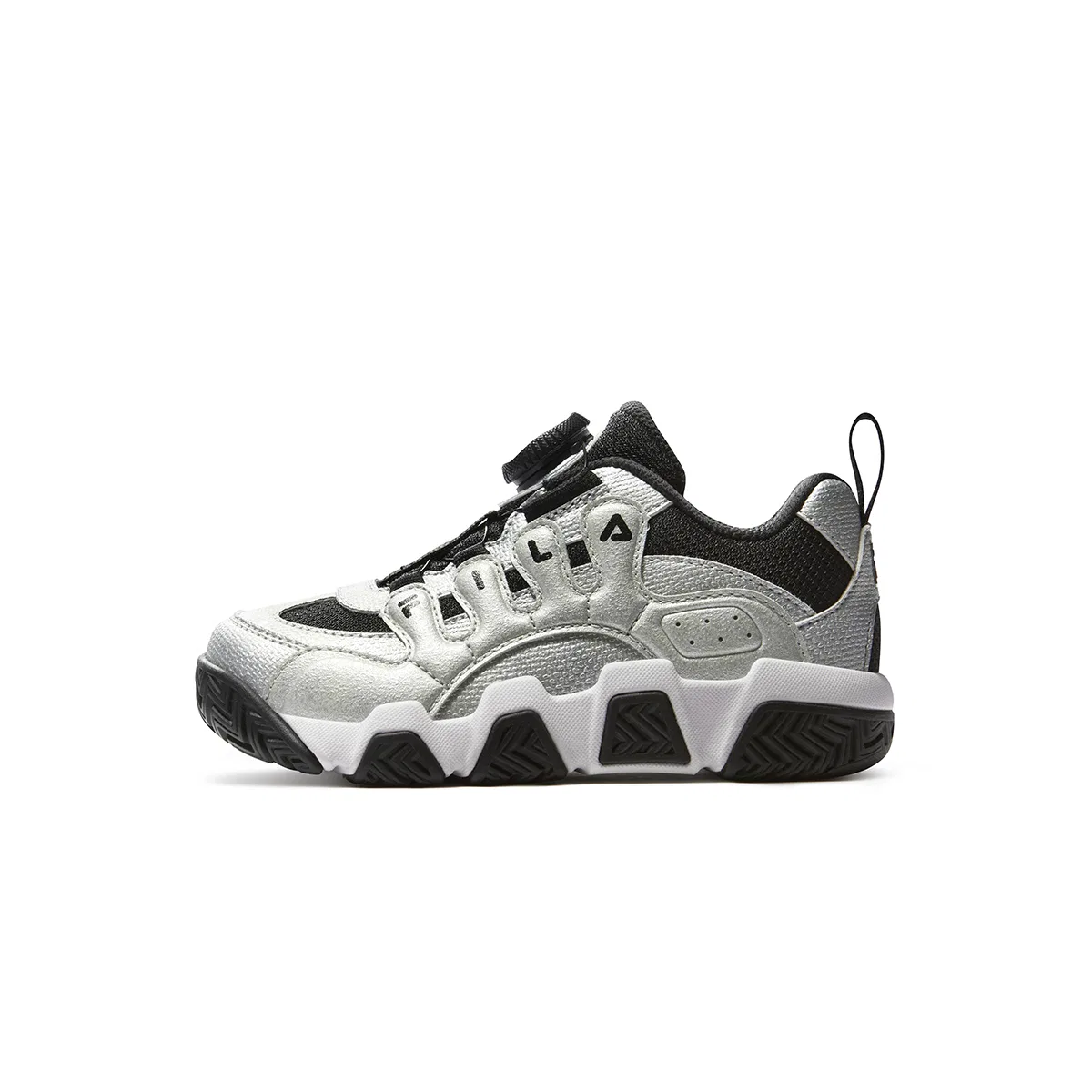 Детские кроссовки для мальчиков FILA KIDS Heritage FHT, Space Silver Black