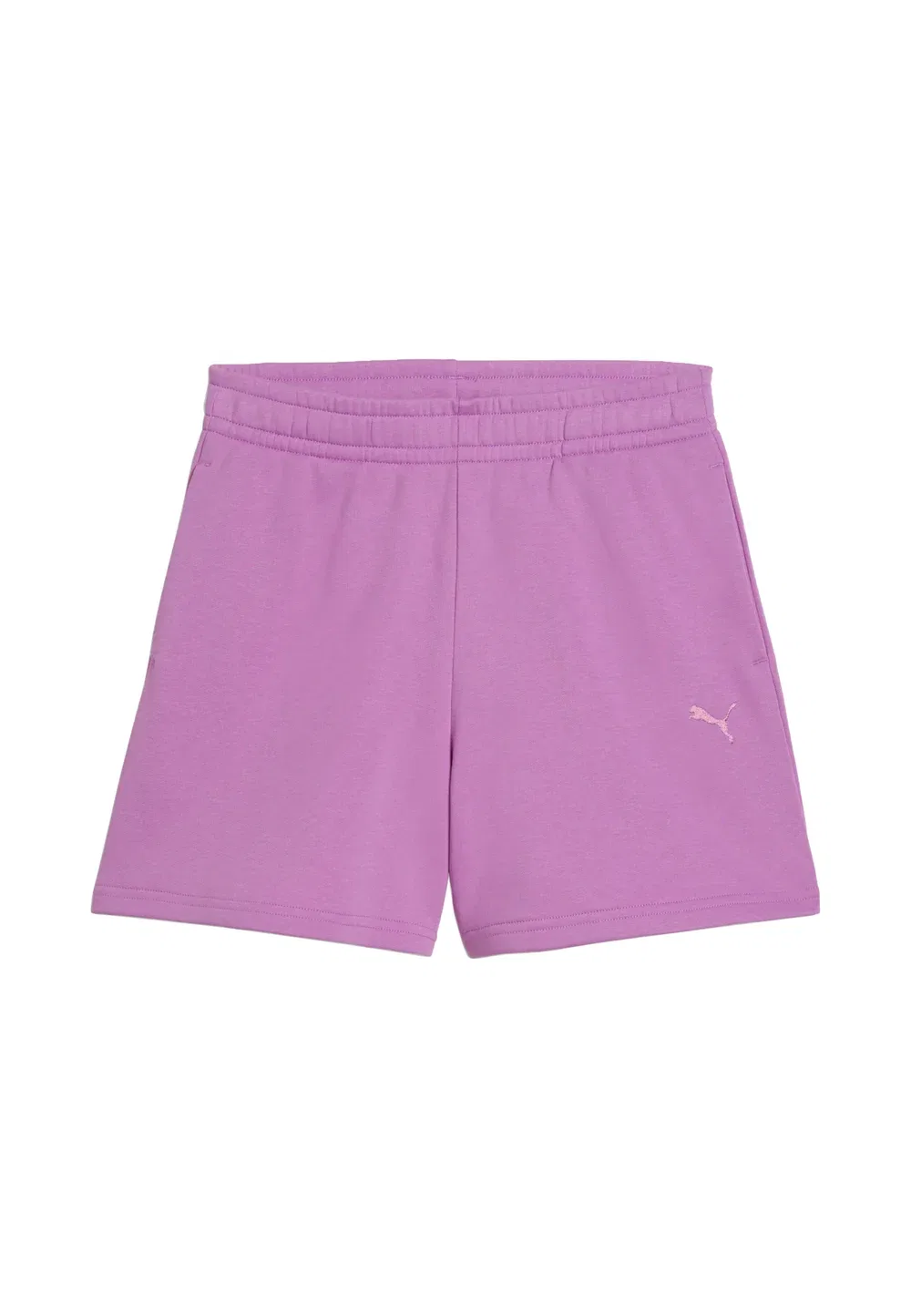 Шорты Ess с высокой талией - спортивные штаны Puma, Mauve Pop