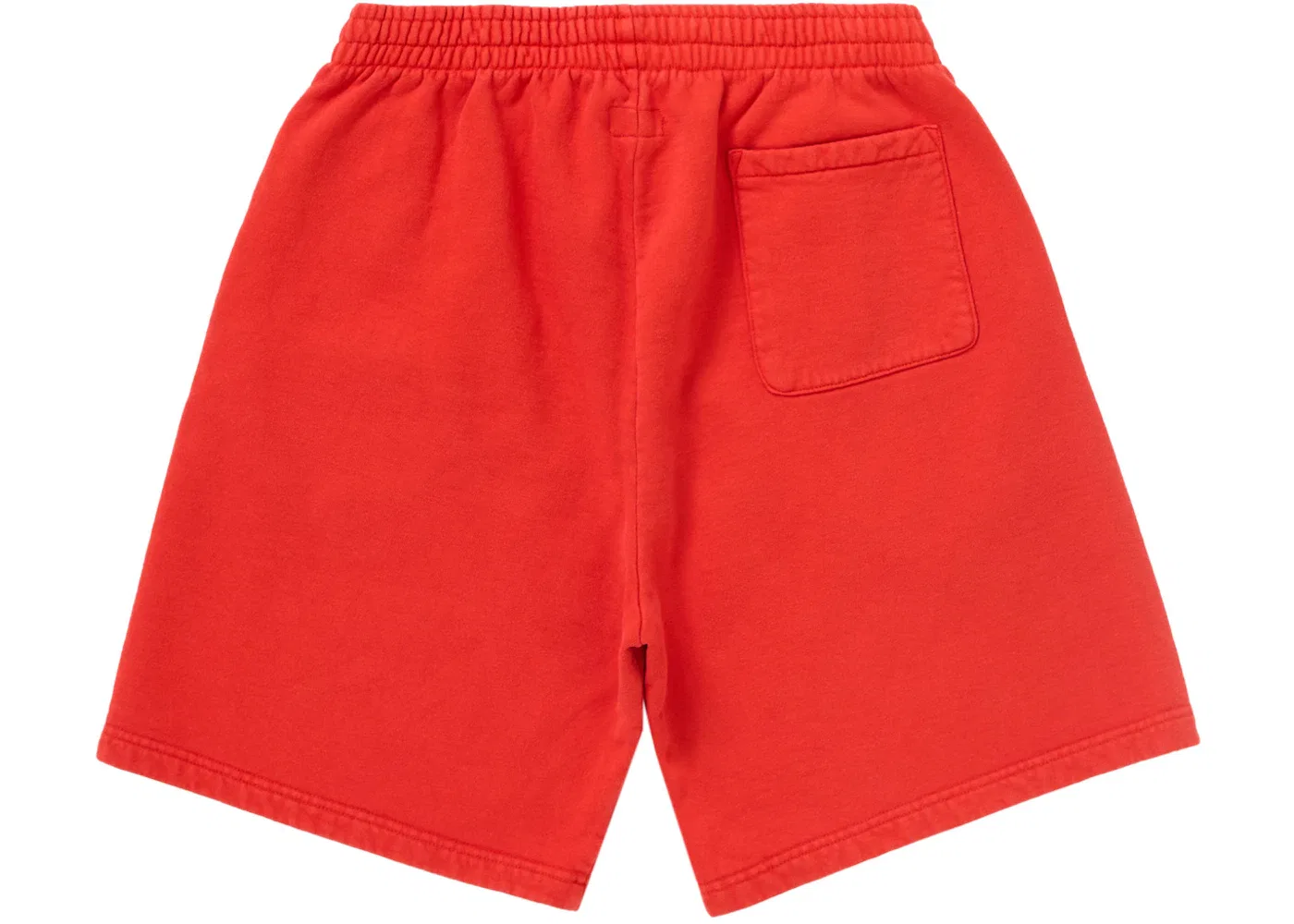Мужские шорты с принтом Supreme Overdyed Small Box Sweatshort, Red — фото 2
