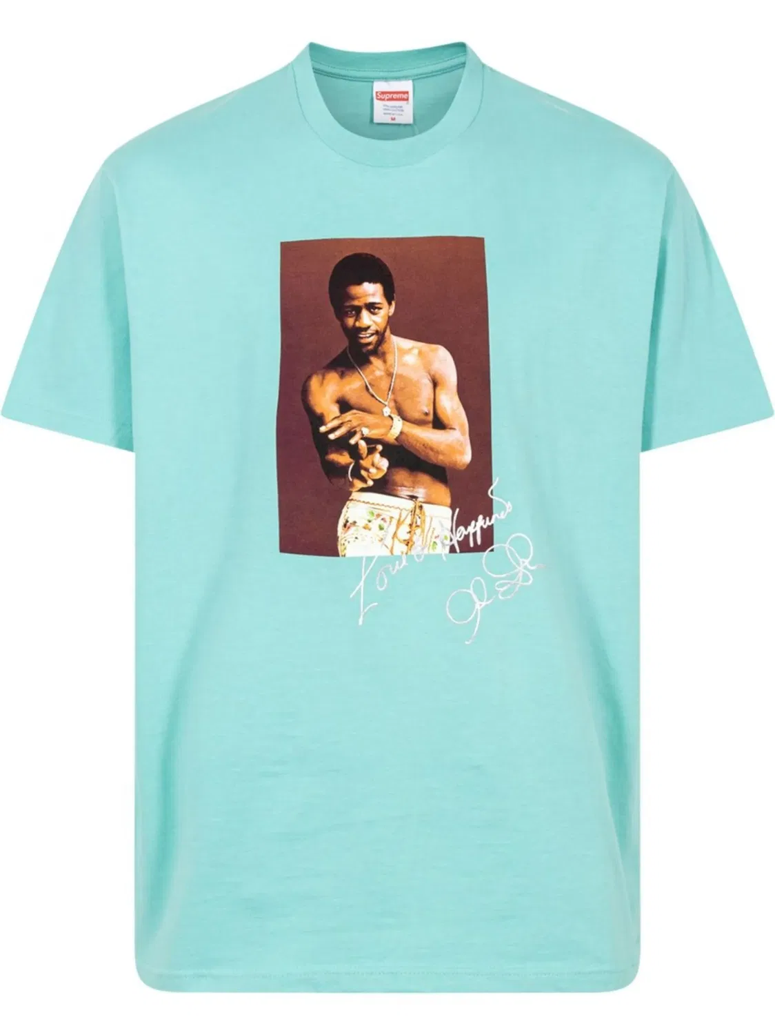 Supreme Футболка Al Green, синяя