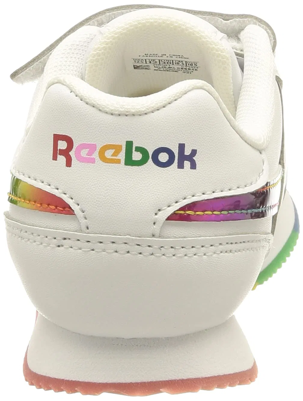 Детские кроссовки для девочек с закрытым носком Royal Cl Jog 3.0 1v Reebok, Ftwr White Ftwr White True Pink — фото 3