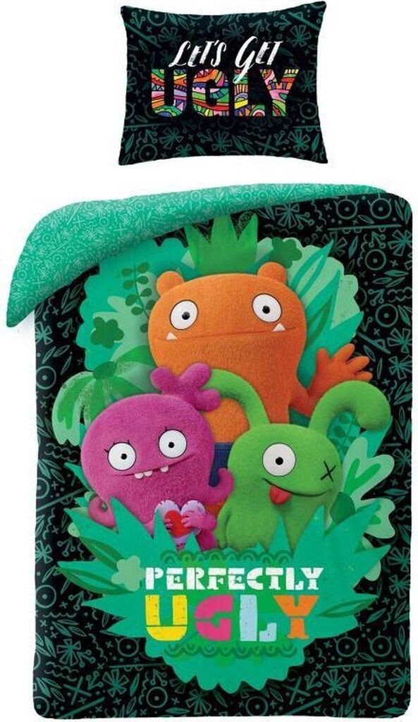 

Пододеяльник Ugly Dolls Perfectly Ugly 140 х 200 см - хлопок Halantex