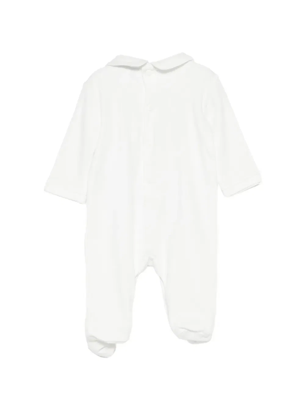 Пижама с воротником Питер Пэн Emporio Armani Kids, белый — фото 2