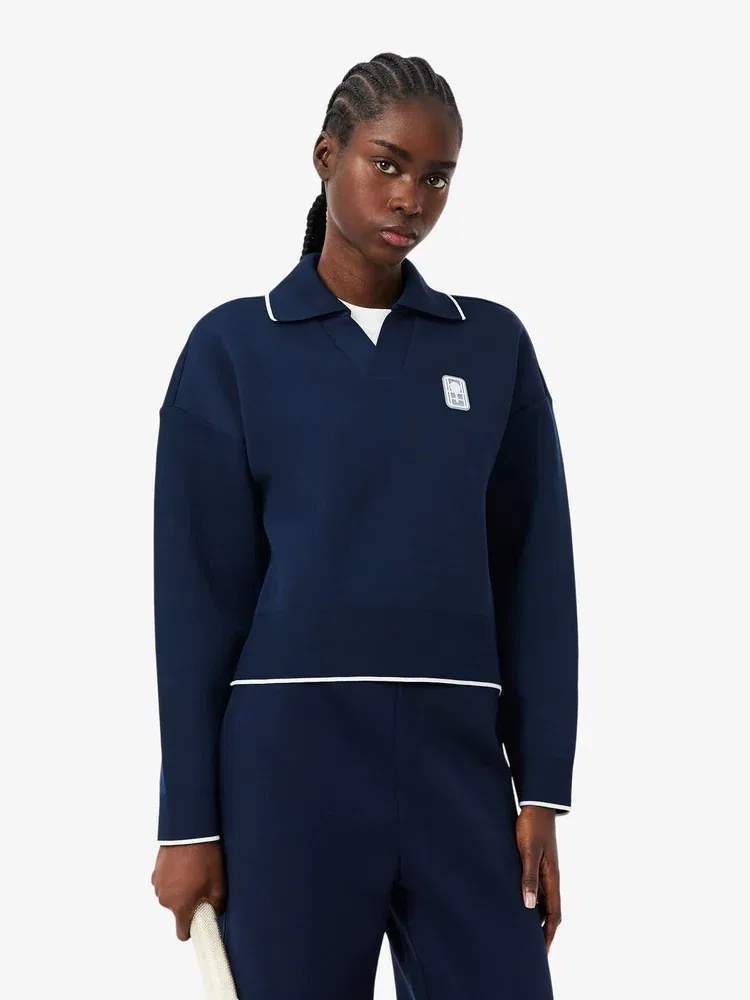 Свитшот LACOSTE Heritage Tennis Navy