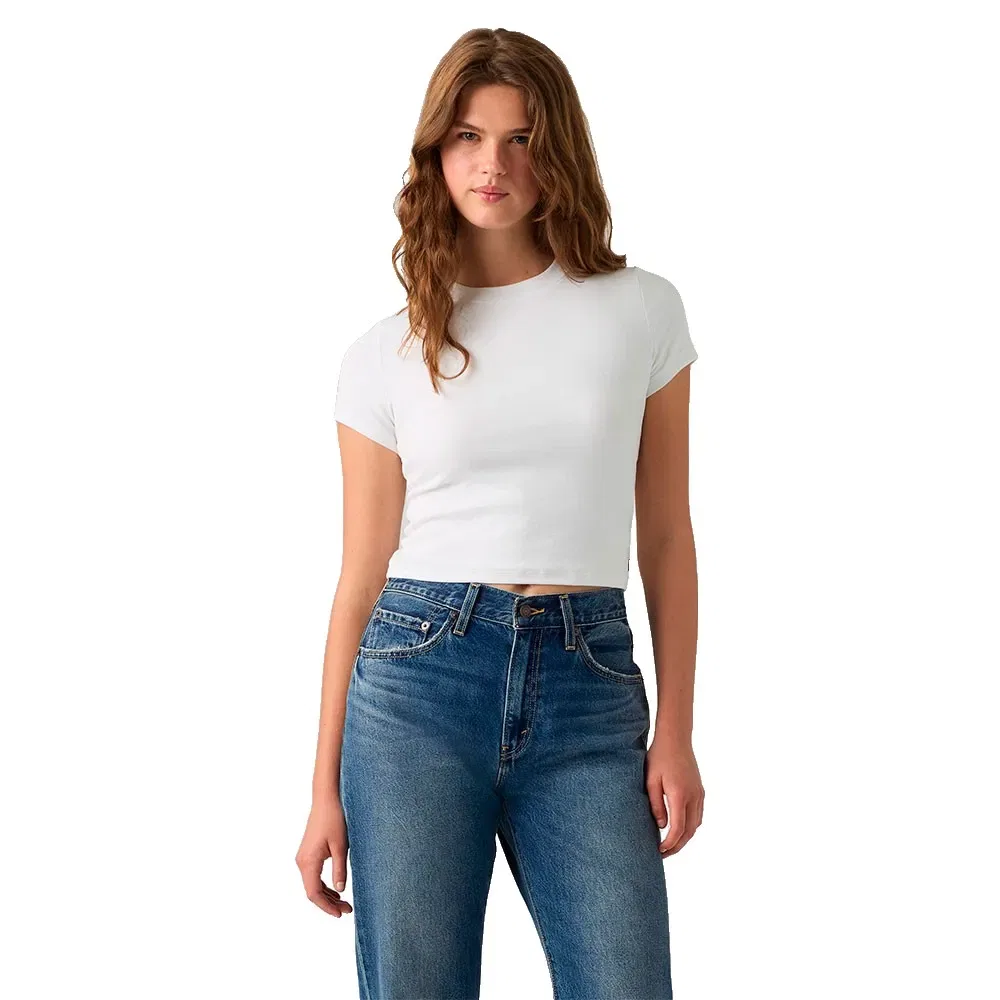 Женская футболка с коротким рукавом Essential Baby Levi's, White