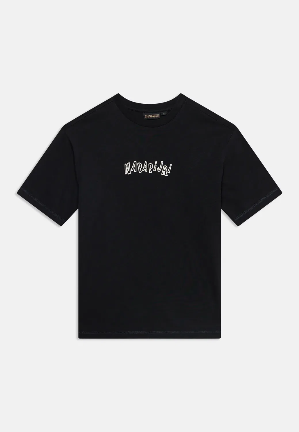 Футболка унисекс с принтом Napapijri, Black Beauty