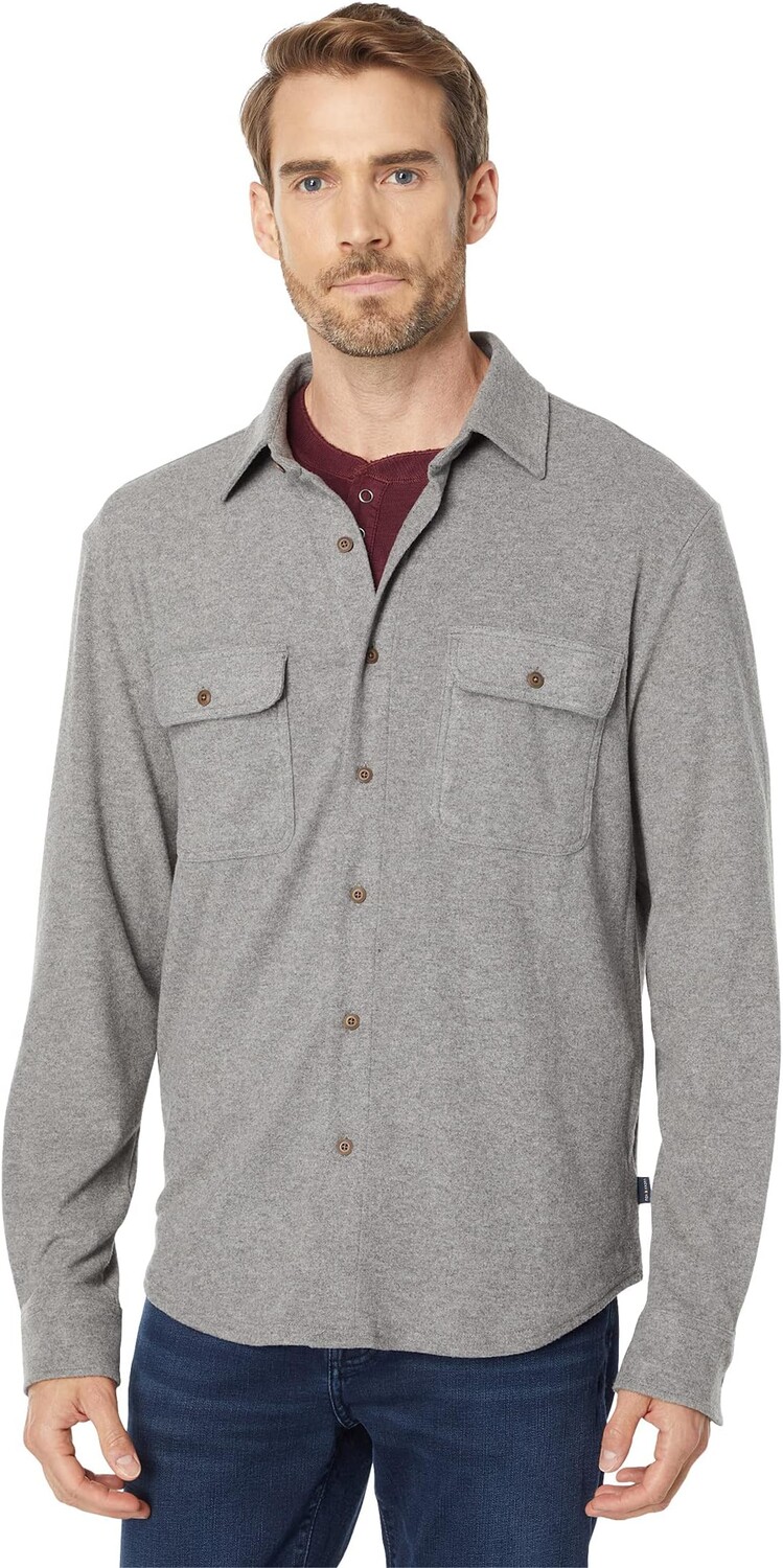 

Рубашка Lucky Brand Brushed Jersey Shirt, серый