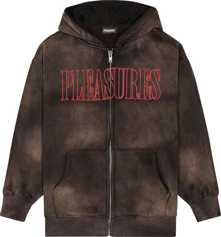 

Худи Pleasures Gospel Zip Hoody 'Black', черный
