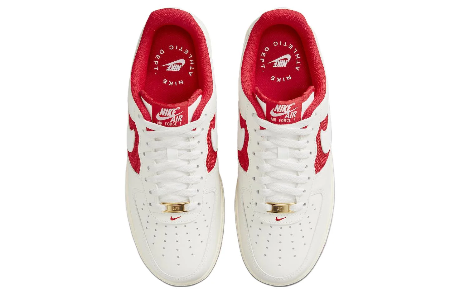 Кроссовки Nike Air Force 1 Low '07 LV8 Athletic Department Sail University Red — фото 4