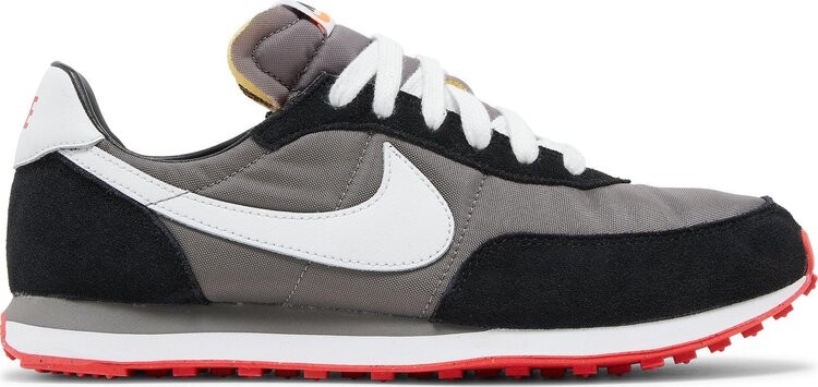 

Кроссовки Nike Waffle Trainer 2 GS 'Flat Pewter Siren Red', серый