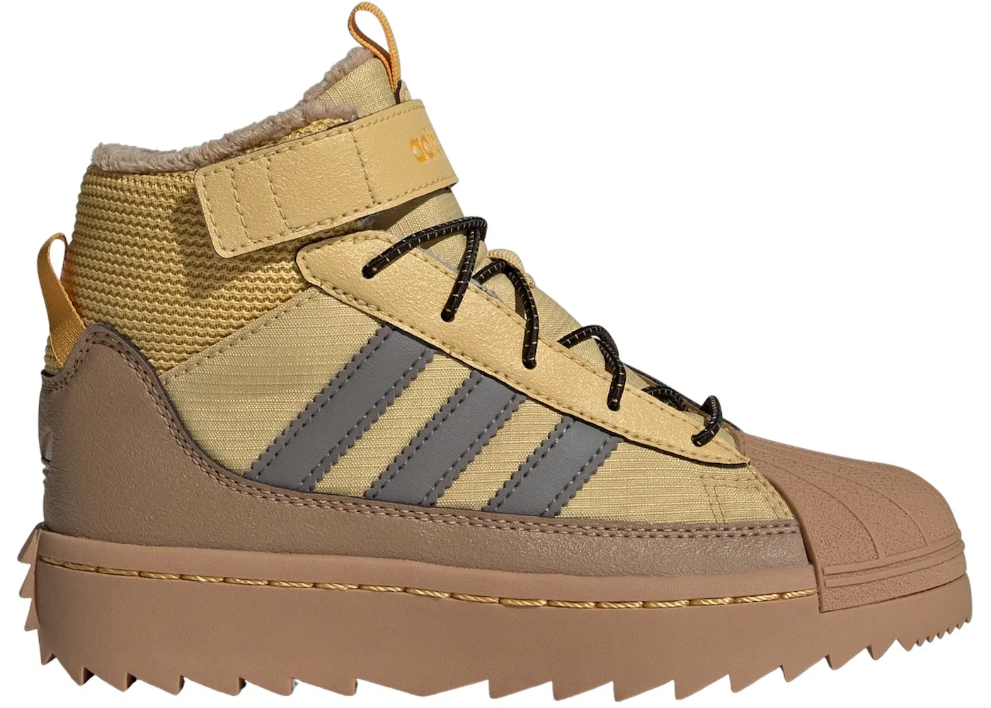 Детские кроссовки Lifestyle с принтом Adidas Superstar Winter Trek Adidas, Oat/Charcoal/Core Black
