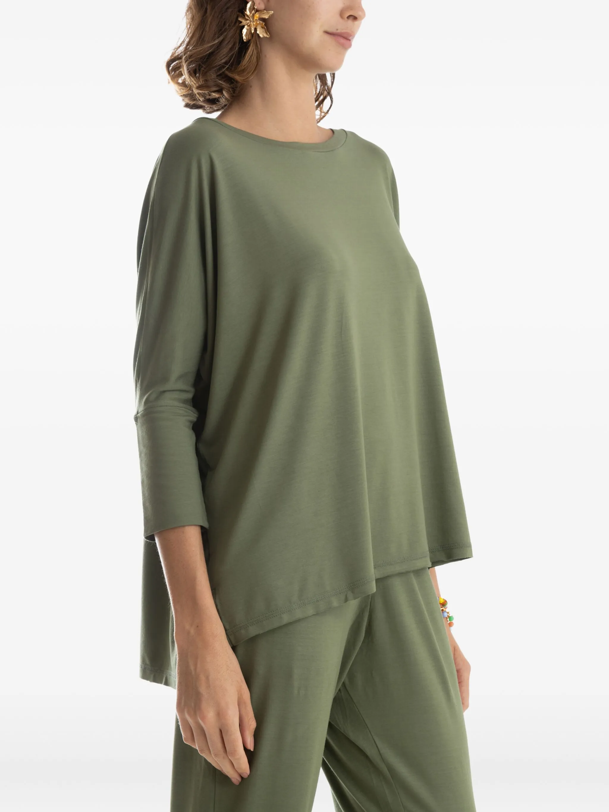 

Футболка с рукавами три-четверти Lygia & Nanny, зеленый