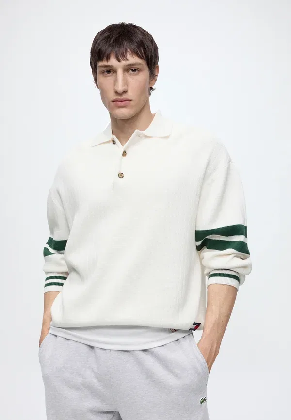 Спортивные брюки Lacoste серые — фото 4