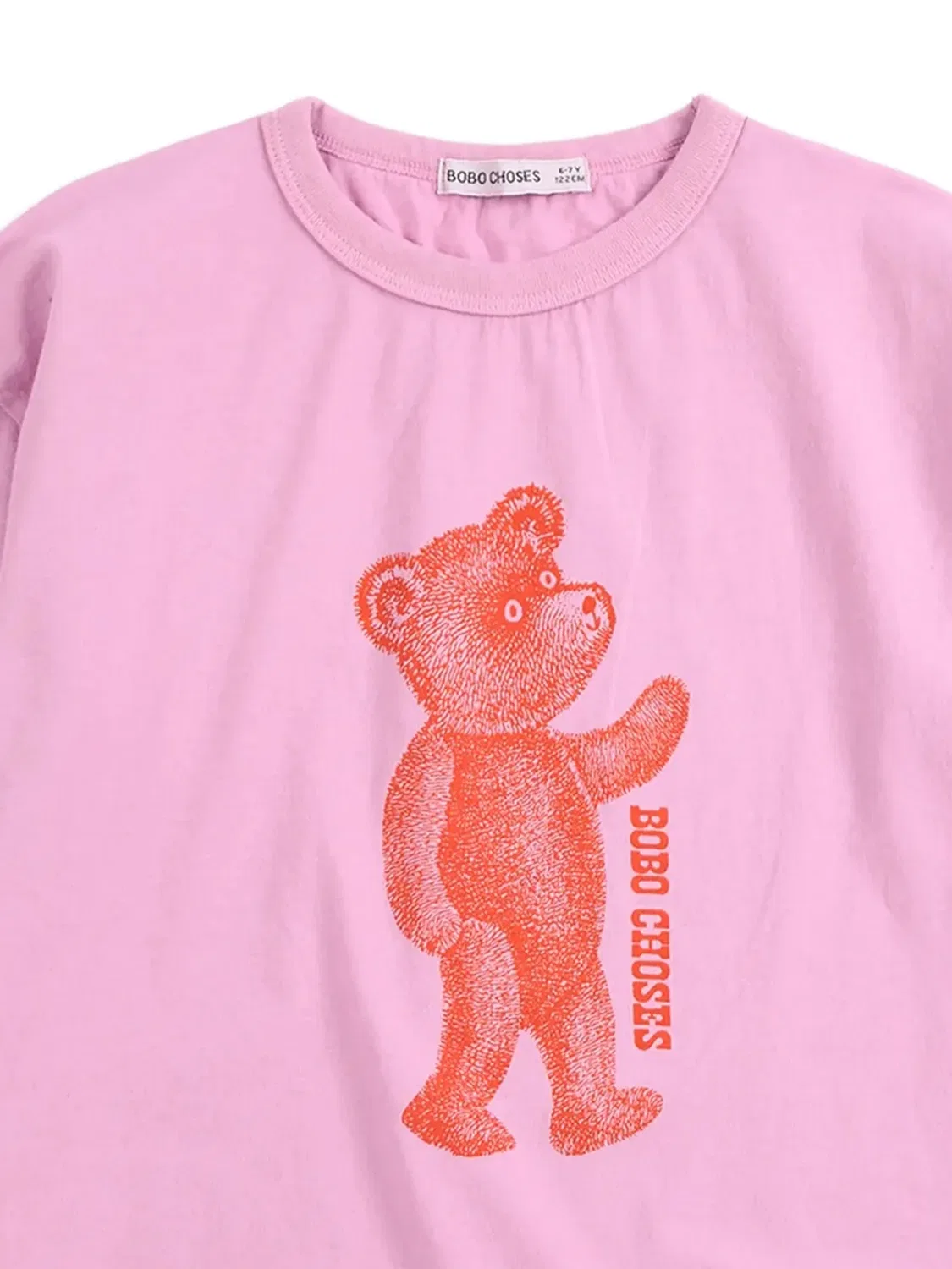 Футболка Softpaw Monster Bobo Choses, розовый — фото 2