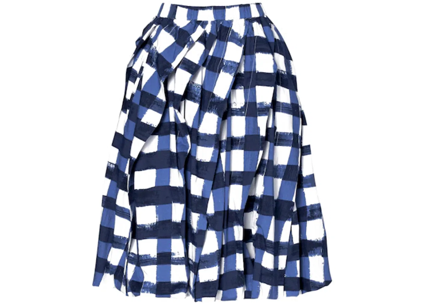 Женская юбка-баллон с принтом Skirt (Asia Sizing) Uniqlo, Blue