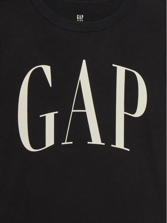 Футболка regular fit Gap, черный — фото 3