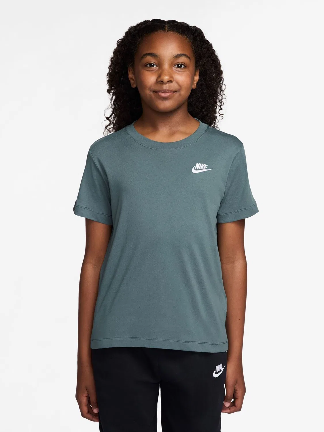 Футболка Nike Sportswear Club Nike, цвет Mineral Slate