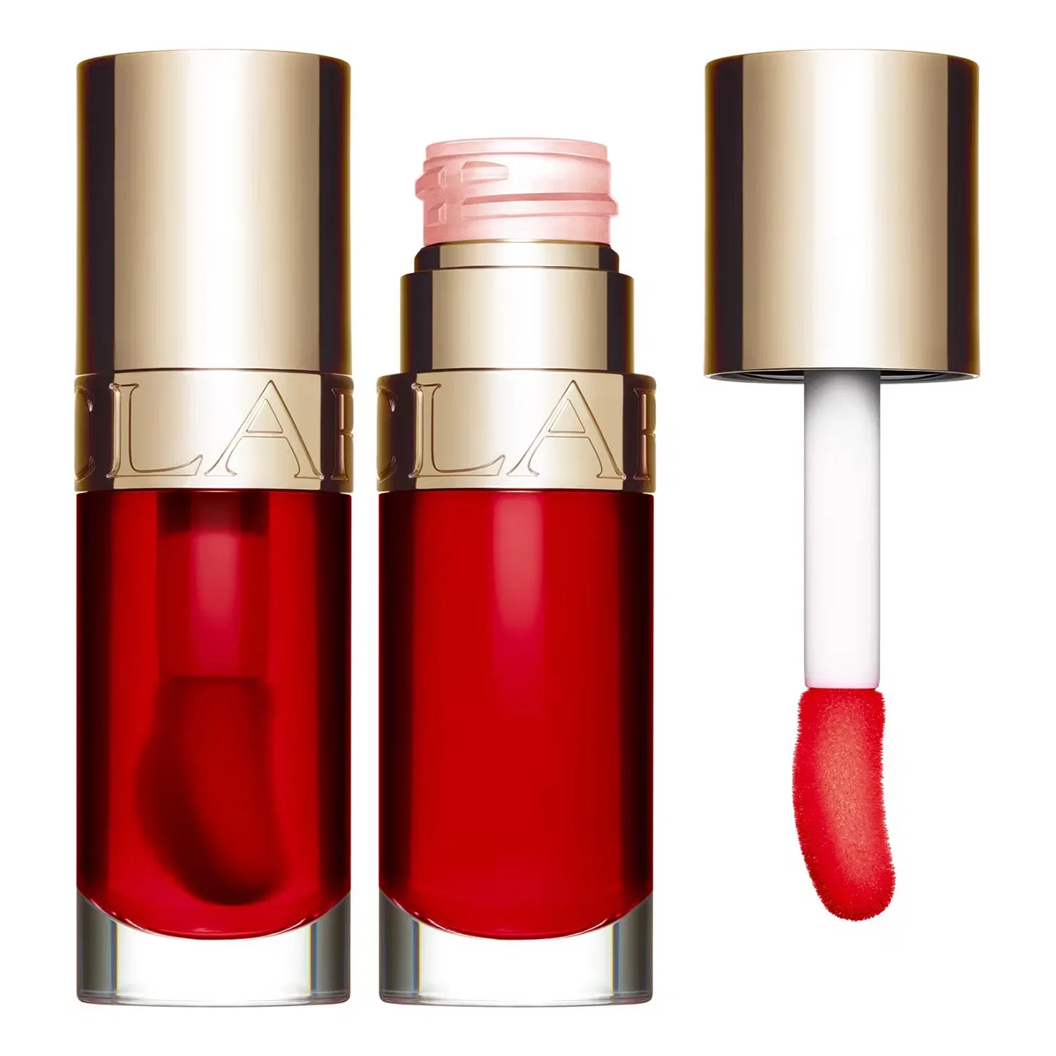 Масло для губ CLARINS Lip Comfort Oil, 7 мл, с оттенком Strawberry