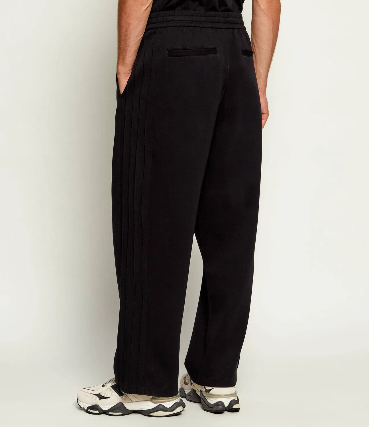 Спортивные брюки свободного кроя Emporio Armani, черный — фото 3