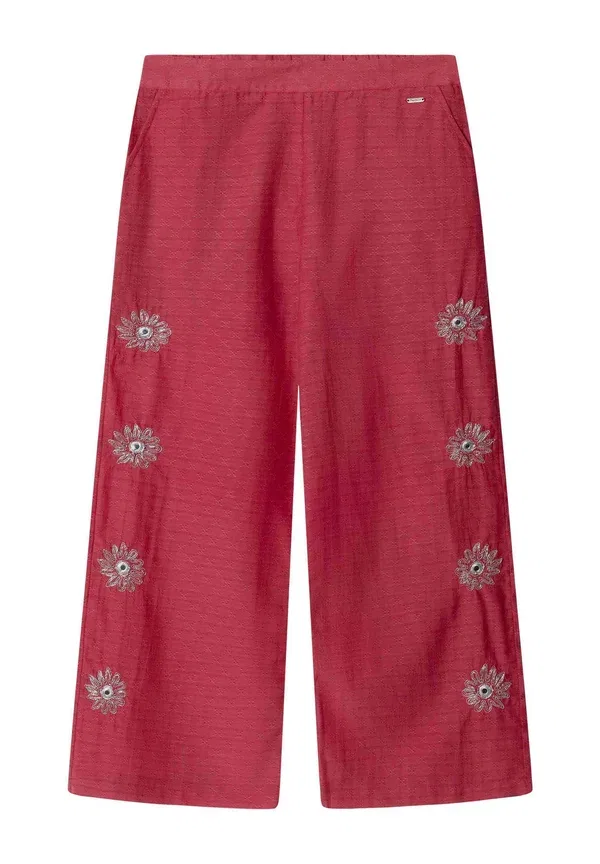 Брюки с эластичным поясом honour pants Pepe Jeans, Currant Red, красный