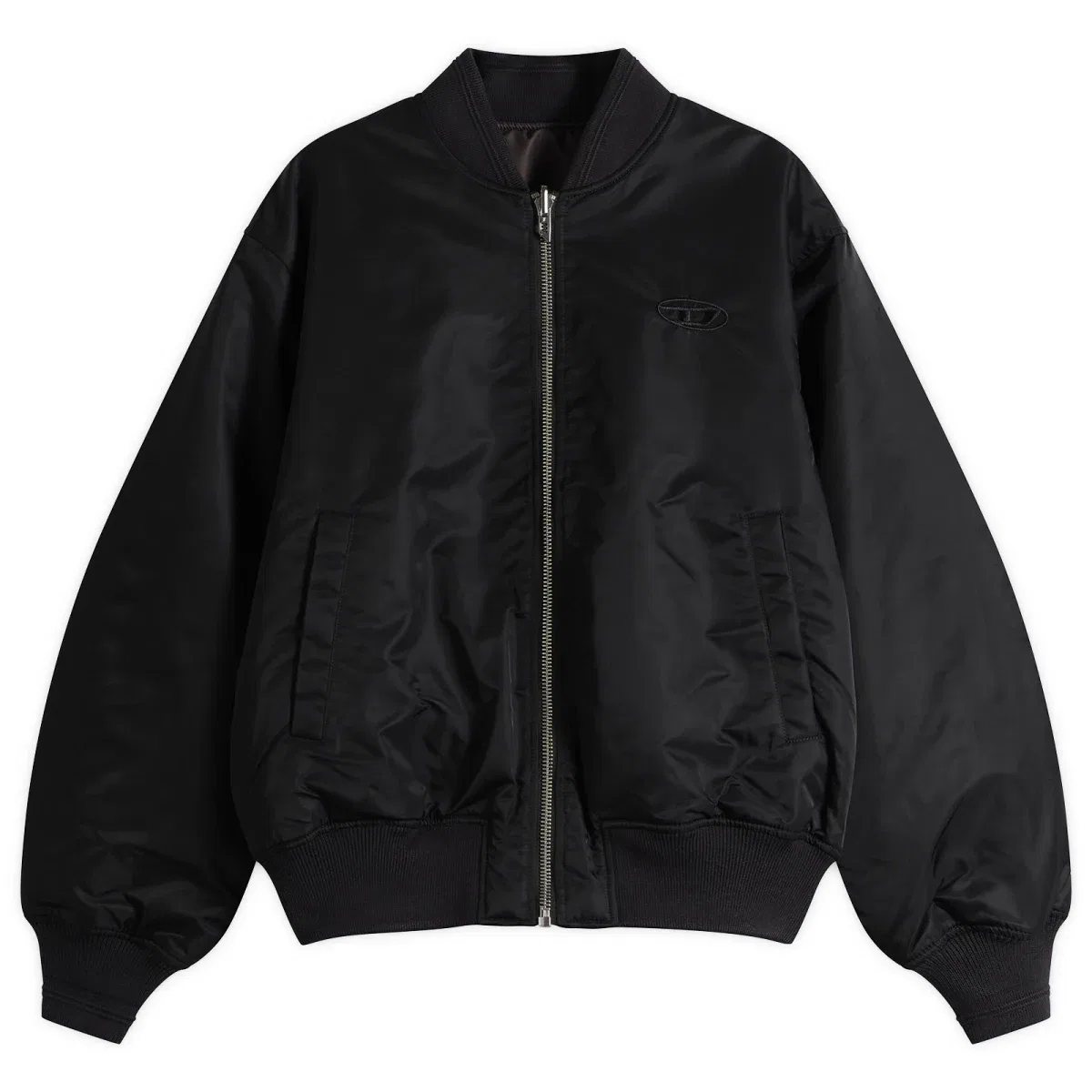 Куртка-бомбер двусторонняя Reversible Bomber Jacket Diesel, Black
