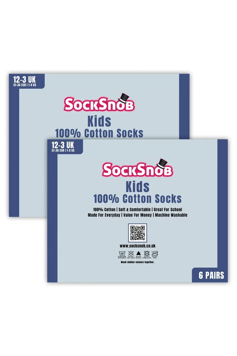 Хлопковые носки с свободным верхом Sock Snob, Black — фото 2