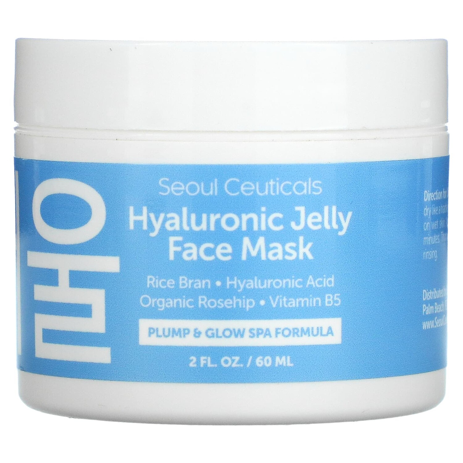 

Маска SeoulCeuticals для лица с гиалуроновым желе, 60 мл