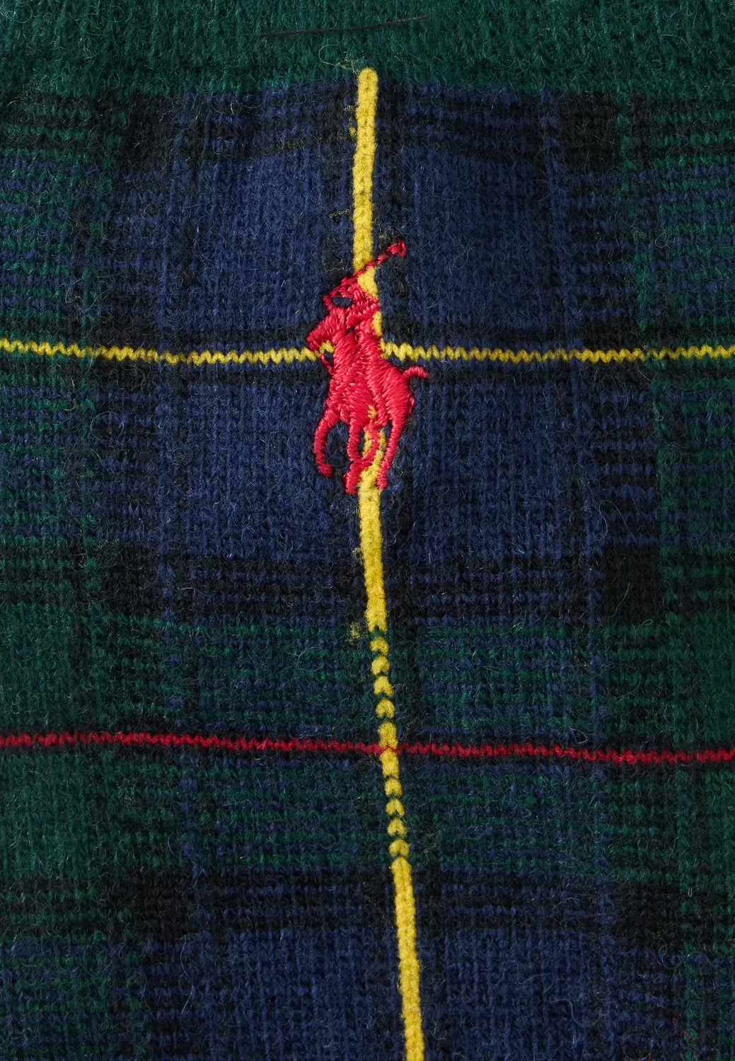 Носки в клетку для ботинок Polo Ralph Lauren, Dark Green — фото 2